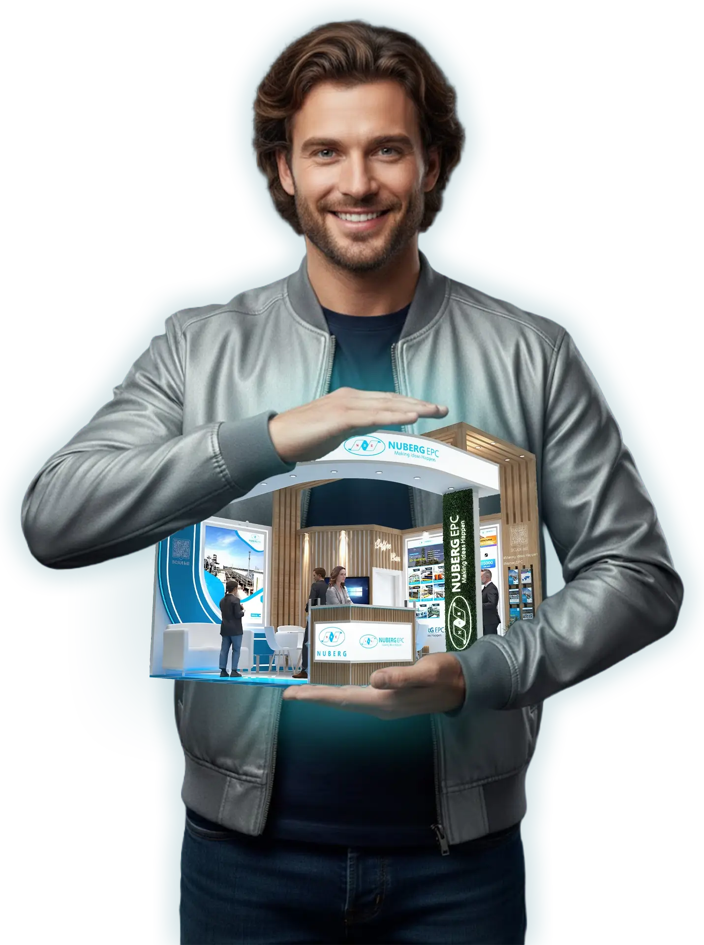 High-impact exhibition stand design by Standline - custom trade show booth